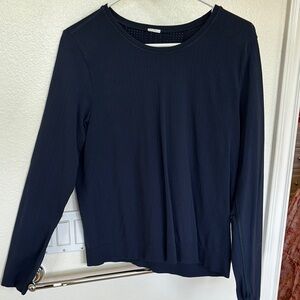 Athleta In Motion Navy Blue Women's Top